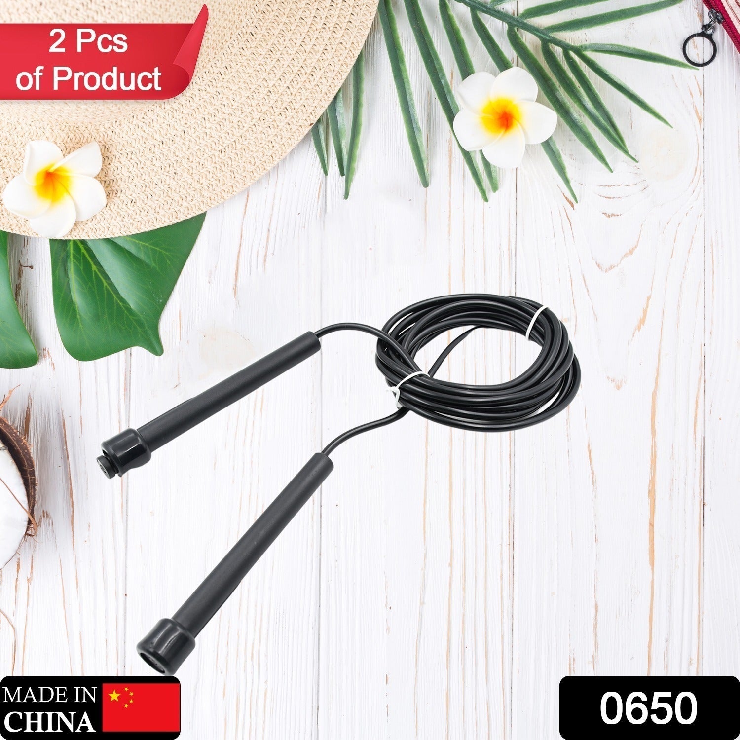 3-meter sports jump rope for fitness. 3-meter sports jump rope for fitness.